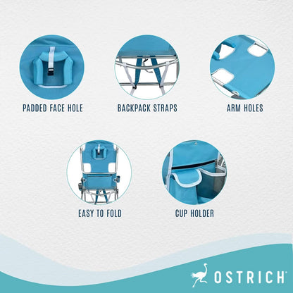 Zaino-sedia 3 in 1 Ostrich – con borsa termica